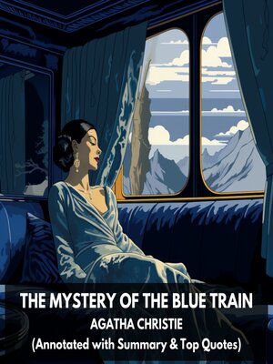 cover image of The mystery of the Blue Train (Unabridged)